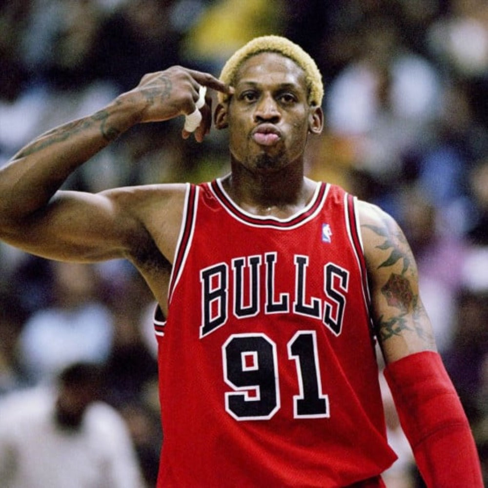 Mitchell & Ness - Chicago Bulls Dennis Rodman NBA Swingman Jersey - Red